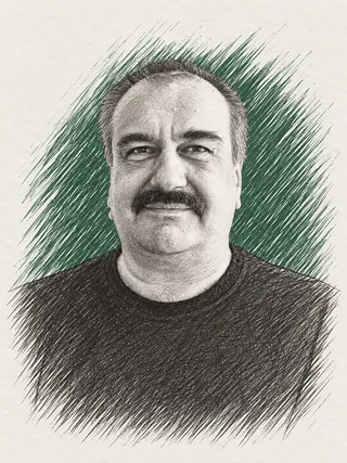 Portrait of Andrii Vozniuk
